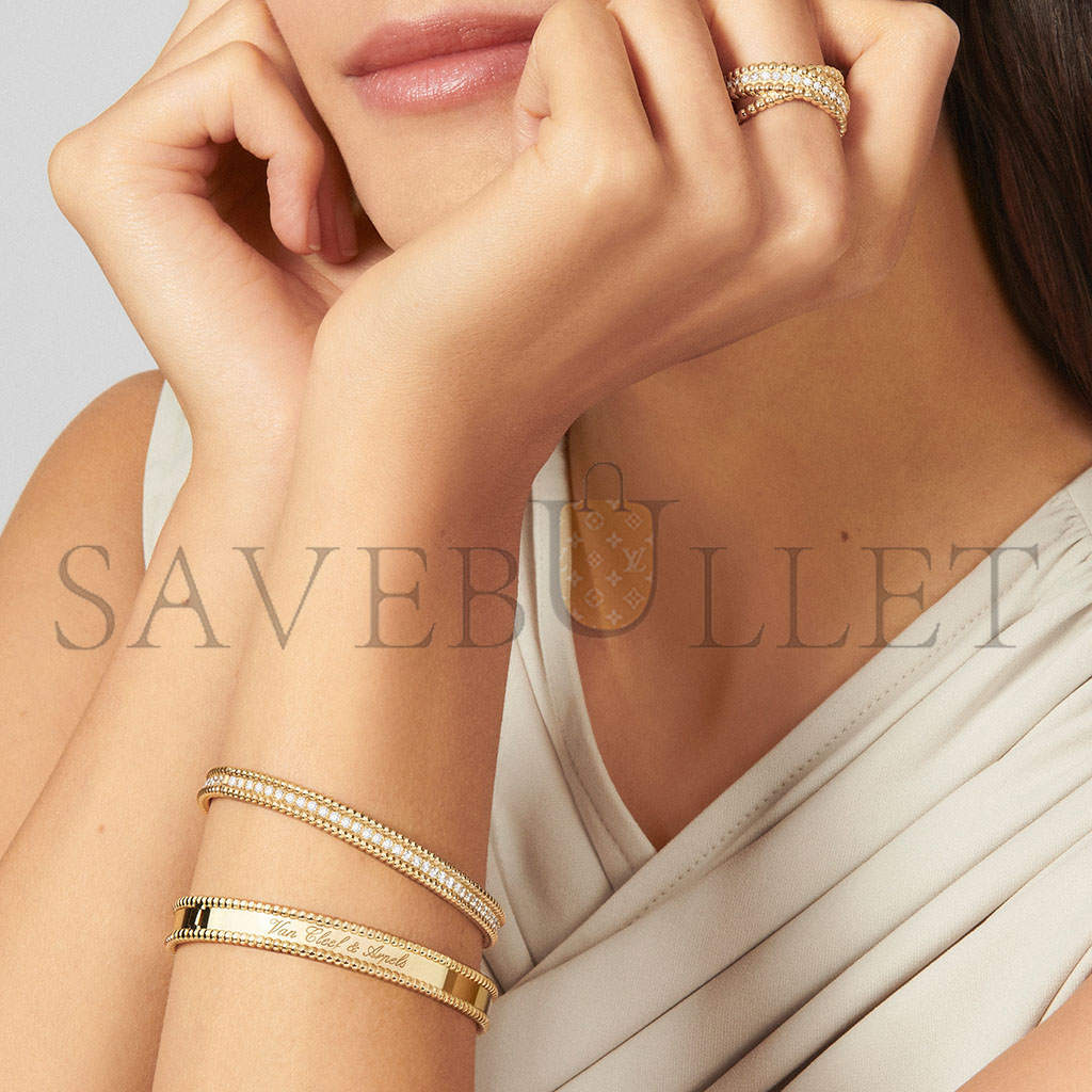 v*n cl*f arpels perlÉe Di*m*nds duo ring vcarp9xo00